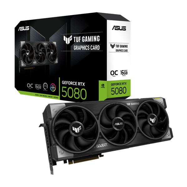  Card Màn Hình ASUS TUF Gaming GeForce RTX™ 5080 16GB GDDR7 OC Edition 