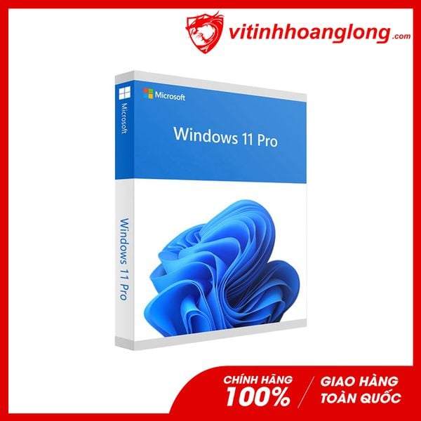 Phần mềm Microsoft Windows 11 Pro 64-bit All Lng PK Lie Online DwnLd NR (FQC-10572)