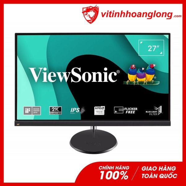 Màn hình máy tính ViewSonic 27 Inch VX2785-2K-MHDU 2K QHD IPS 75Hz 5ms