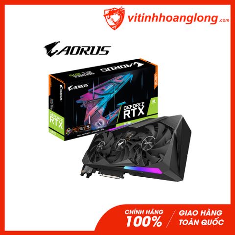  Card màn hình VGA Gigabyte Geforce RTX 3070 8GB Aorus Master DDR6 V2 LHR (GV-N3070AORUS-M-8GD-V2) (rev. 2.0) 