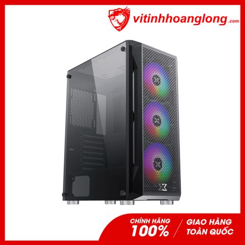  Vỏ case máy tính XIGMATEK GAMING X 3F EN49899 ATX đen 