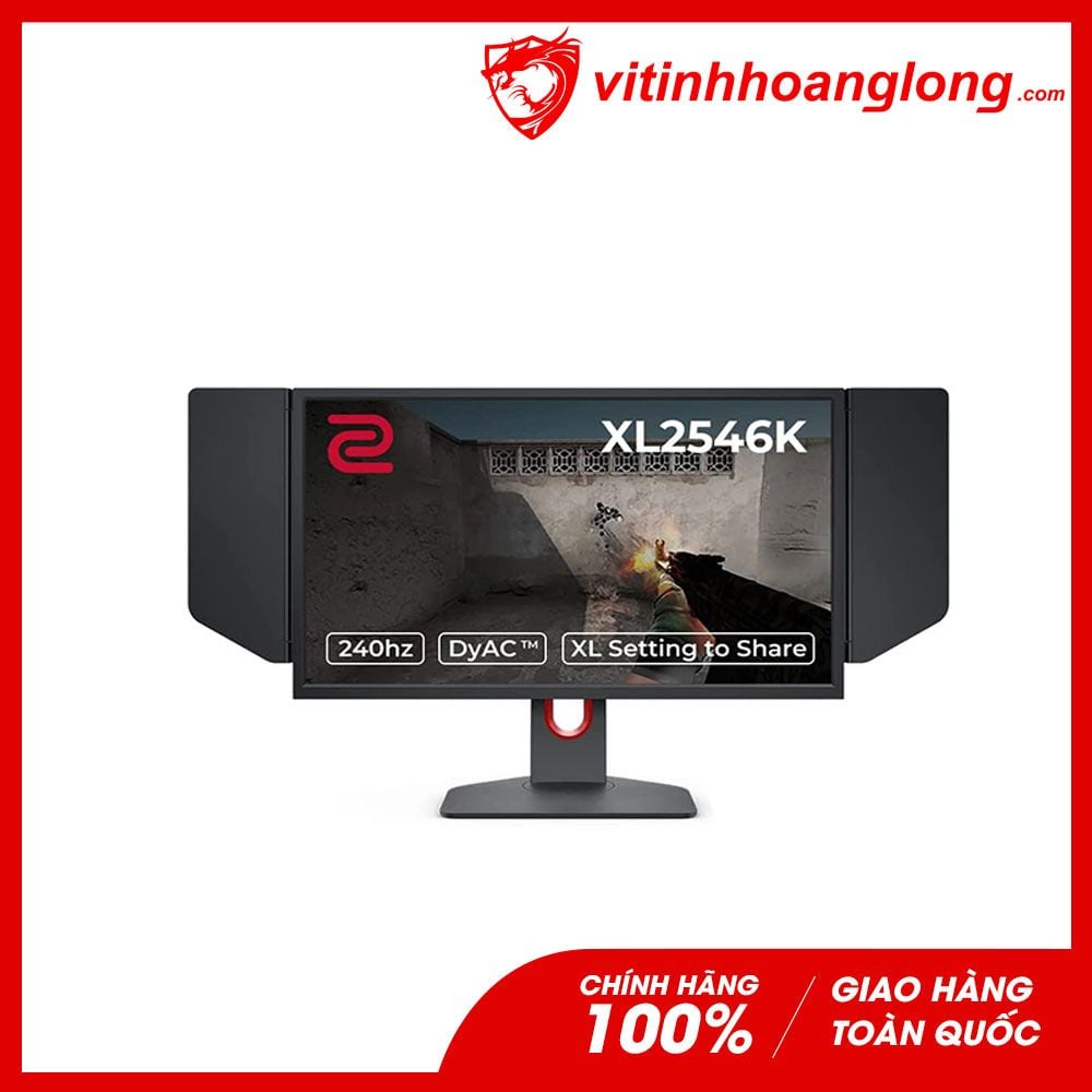 Màn hình máy tính BenQ 25 Inch BenQ Zowie XL2546K FHD 240Hz 0.5ms (9H.LJNLB.QBS) Gaming