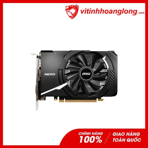  Card màn hình VGA Msi GTX1650 4G MSI Aero 1 Fan Cũ 