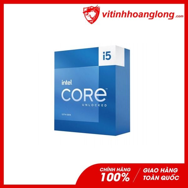 CPU Intel Core i5-13400F ( 4.60GHz, 10 Nhân 16 Luồng, Cache 18MB, Socket FCLGA 1700, Raptor Lake)