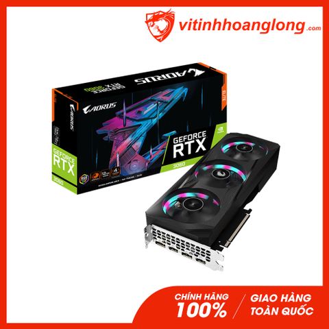  Card màn hình VGA Gigabyte GeForce RTX 3060 Aorus Elite 12GB(rev. 2.0) (GV-N3060AORUS E-12GD) 