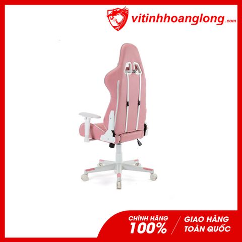  Ghế Gaming Warrior Raider Series WGC206 (Trắng Hồng) 