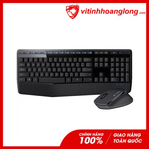  Combo Phím chuột không dây Logitech MK345 Chính Hãng (Đen) 