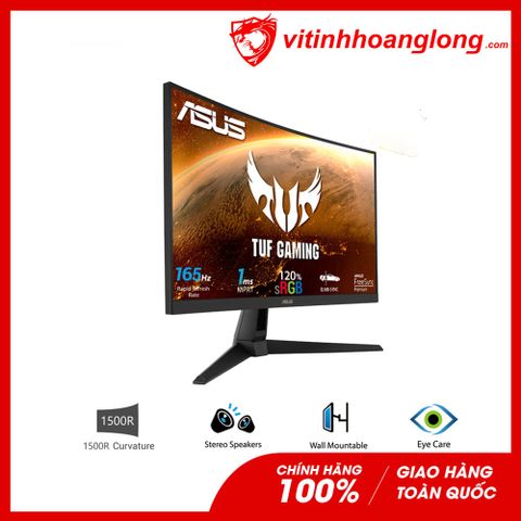  Màn hình máy tính Asus 27 Inch VG27VH1B FHD TUF Gaming VA 165Hz 1ms FreeSync 