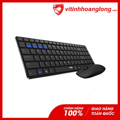  Combo phím chuột Rapoo 9300M không dây 