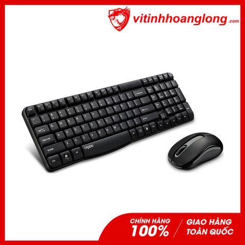  Combo phím chuột Rapoo X1800S không dây 