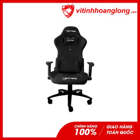  Ghế Gaming Lightning A-LN002 Chân Xoay (Đen) 