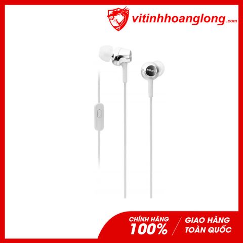  Tai nghe In ear Sony MDR-EX155AP (Trắng) 