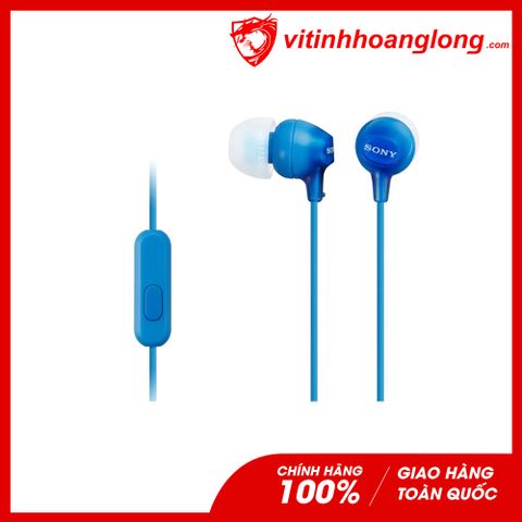  Tai nghe In ear Sony MDR-EX15AP (Xanh dương) 