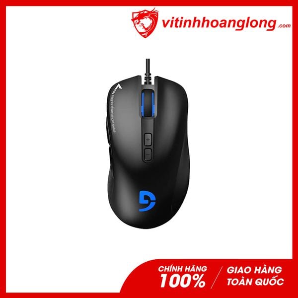 Chuột gaming Fuhlen G90 RGB Optical Gaming 2000DPI (Đen)