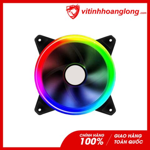  Fan case Vsp V202 Led Rainbow 12cm (2 mặt Led) 