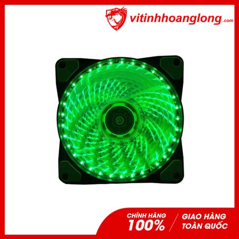  Fan case Vsp 12cm Led Xanh Lá (33 đèn) - không hộp 