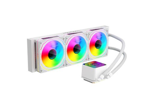  Tản nhiệt nước Coolmoon Glacier 360 ARGB - Trắng 