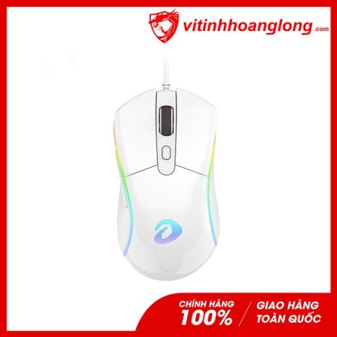  Chuột máy tính DareU A960s ARTIC-ULTRALIGHT RGB Gaming (Trắng) 