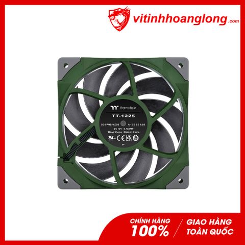  Fan case Thermaltake TOUGHFAN 12 Racing Green Radiator Fan 1Pack 