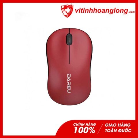  Chuột Văn phòng Wireless DareU LM106G (Đỏ) 