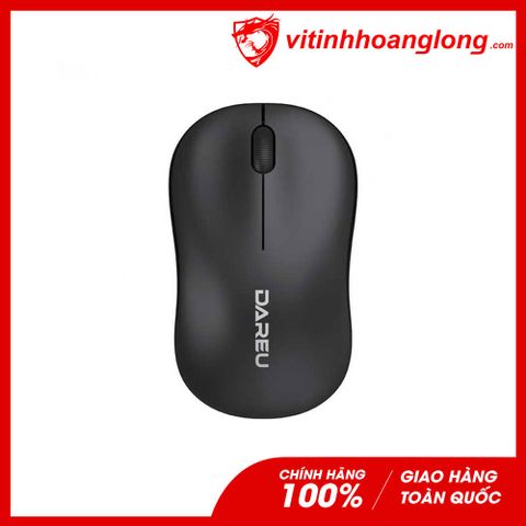  Chuột Văn phòng Wireless DareU LM106G (Đen) 