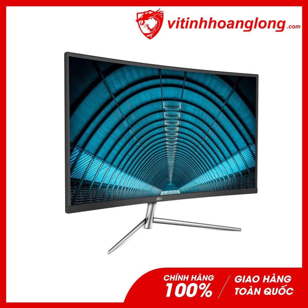 Màn hình máy tính AOC 31.5 Inch Cong C32V1Q/74 FHD VA, 4ms, 75Hz