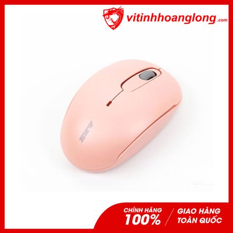  Chuột Văn phòng Wireless Ajazz i17 1600DPI(Hồng) 