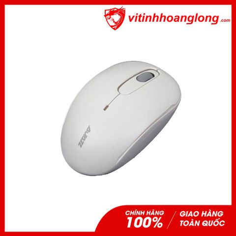  Chuột Văn phòng Wireless Ajazz i17 1600DPI(Trắng) 