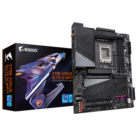  Mainboard Gigabyte Z790 Aorus Elite X WiFi 7 | Intel Z790, Socket 1700, ATX, 4 khe DDR5 