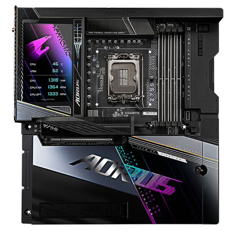  Mainboard Gigabyte Z790 Aorus Xtreme X | Intel Z790, Socket 1700, E-ATX, 4 khe DDR5 