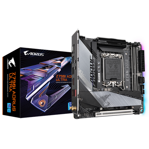  Mainboard Gigabyte Z790I Aorus Ultra (rev. 1.0) | Intel Z790, Socket 1700, Mini-ITX, 2 khe DDR5 