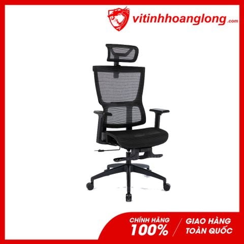  Ghế Công Thái Học Warrior Ergonomic Hero Series WEC504 (Đen) 