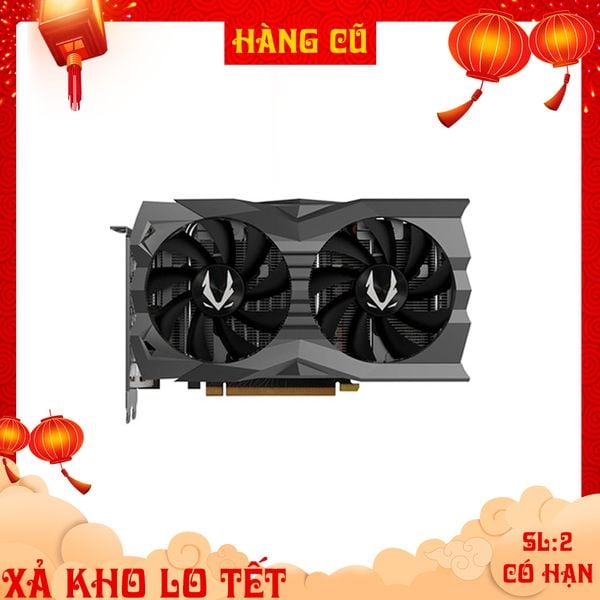 Card màn hình VGA Zotac RTX 2060 6GB GDDR6 GAMING cũ Like New