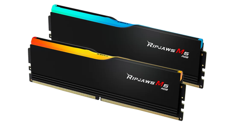  Ram GSkill Ripjaws M5 RGB Black 96GB | 2x48GB, DDR5, 5200MHz (F5-5600J4040D48GX2-RM5RK) 
