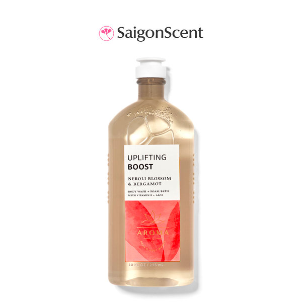 Sữa tắm thư giãn Bath & Body Works Aromatherapy Shower Gel BOOST | Neroli Blossom + Bergamot 295mL