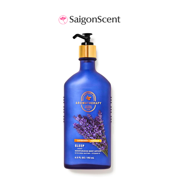 Sữa dưỡng thể Bath & Body Works Aromatherapy Body Lotion SLEEP Lavender + Vanilla 192mL