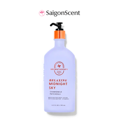 Sữa Dưỡng Thể Bath & Body Works Aromatherapy Body Lotion RELAXING MIDNIGHT SKY Chamomile + Patchouli 192mL