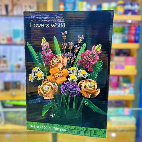 Bộ lắp ráp vườn hoa Flowers World - No.10029