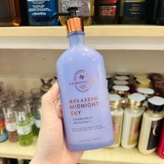 Sữa Dưỡng Thể Bath & Body Works Aromatherapy Body Lotion RELAXING MIDNIGHT SKY Chamomile + Patchouli 192mL