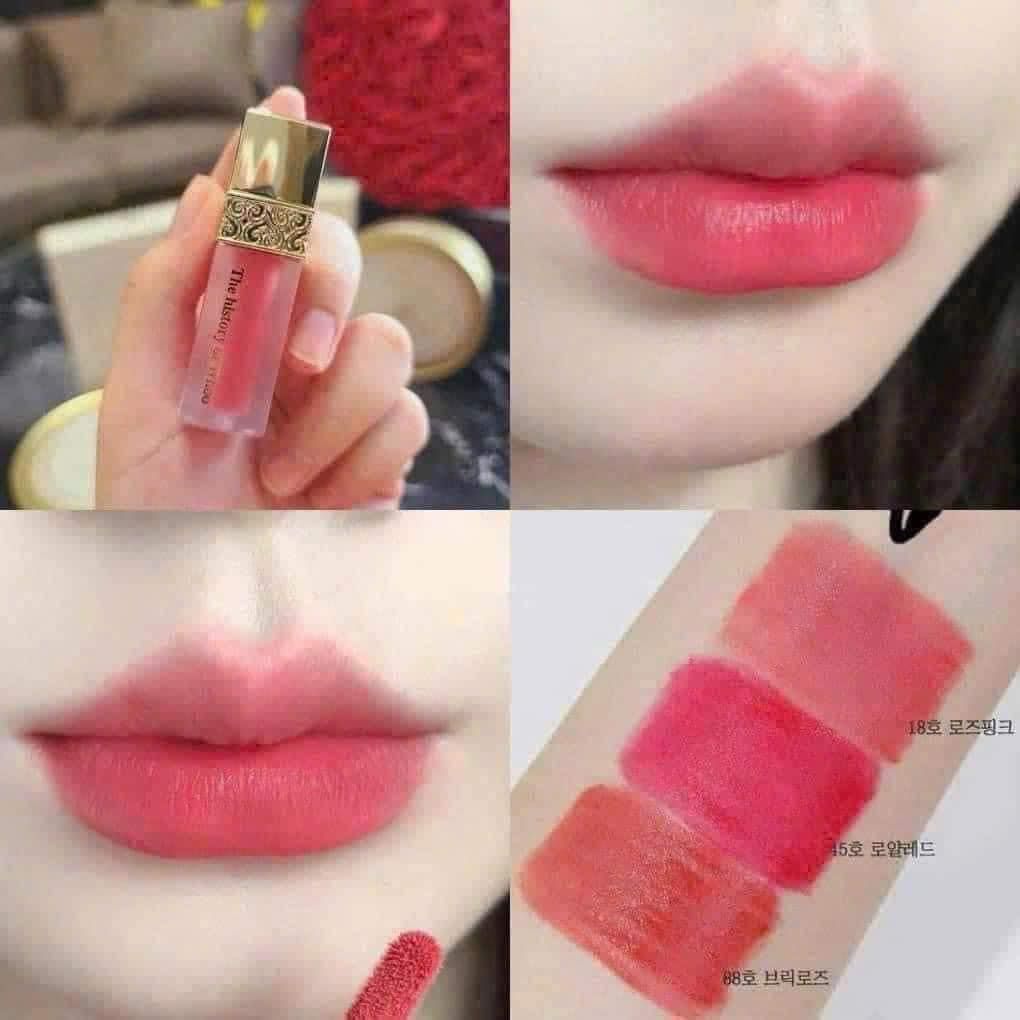 SET quà Son WHOO ( son dưỡng + son kem )