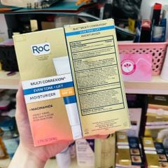 Kem dưỡng ban ngày chống lão hóa RoC MULTI CORREXION Even Tone + Lift Daily Moisturizer SPF 30 50mL