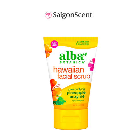 Tẩy tế bào chết Alba Botanica Hawaiian Facial Scrub 113g