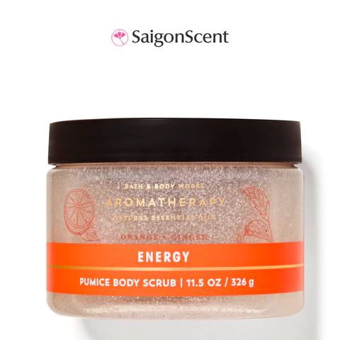 Tẩy tế bào chết Bath & Body Works Aromatherapy Body Scrub ENERGY | ORANGE + GINGER 326g