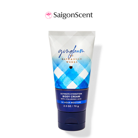 Kem dưỡng thể Bath & Body Works Body Cream GINGHAM 70g | TRAVEL SIZE