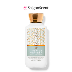 Sữa dưỡng thể Bath & Body Works Body Lotion SWEATER WEATHER | PRETTY AS A PEACH | DENIM & DAISIES 236mL