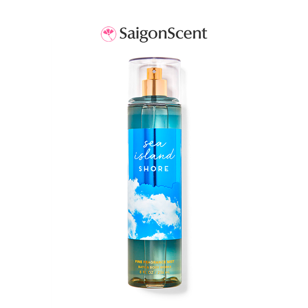 Xịt thơm toàn thân Bath & Body Works Body Mist SEA ISLAND SHORE 236mL