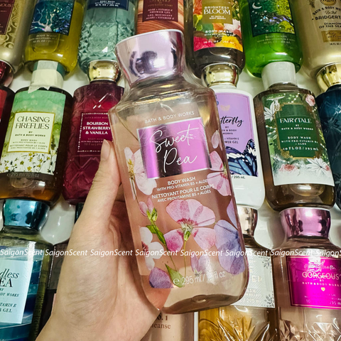 Sữa tắm Bath & Body Works Body Wash SWEET PEA 295mL