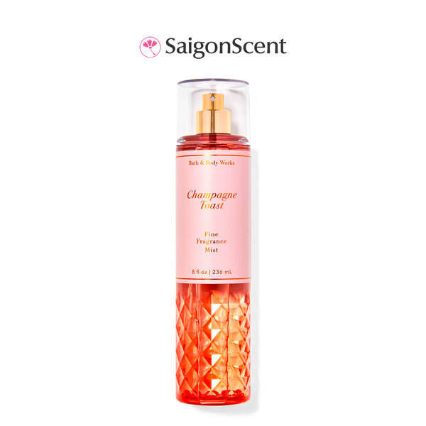 Xịt thơm toàn thân Bath & Body Works Body Mist CHAMPAGNE TOAST 236mL