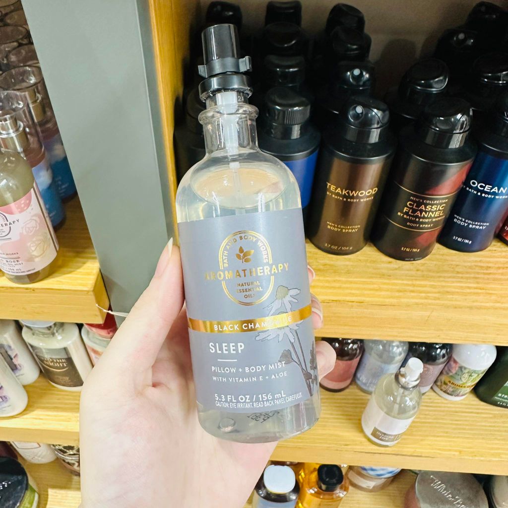 Xịt gối Bath & Body Works Pillow Mist Essential Oil Mist 156mL