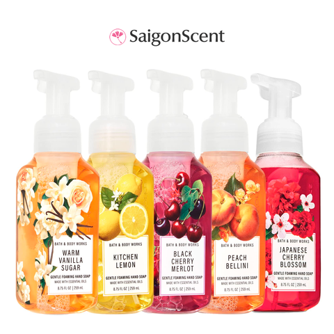 Nước rửa tay tạo bọt Bath & Body Works Gentle Foaming Hand Soap 259mL